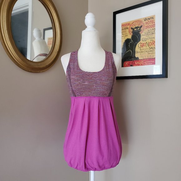 Lululemon Power Dance Striped Tank Top Size 4 EUC - Picture 3 of 16
